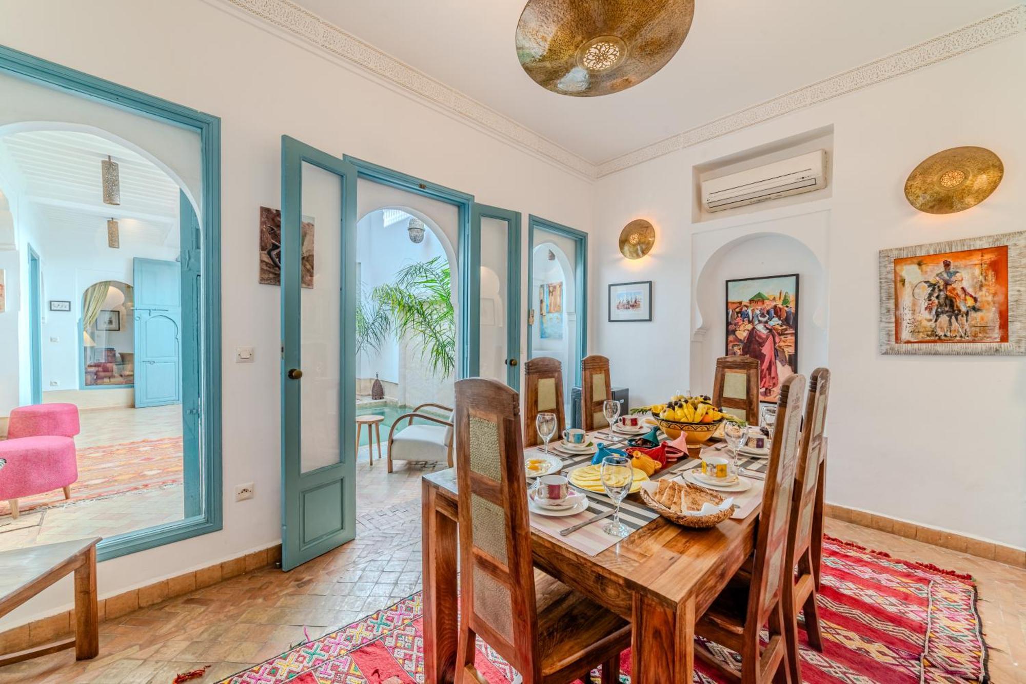 Riad Ayla Avec Piscine Privee Marrakesh Eksteriør bilde